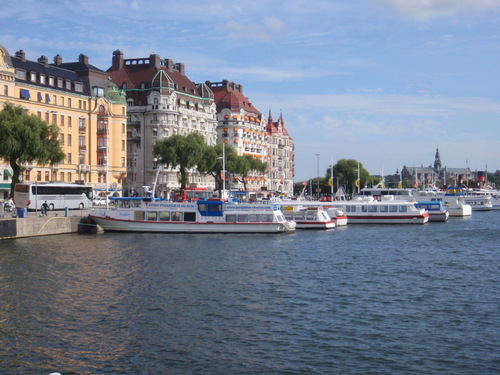 Stockholm Harbor/Waterway.
